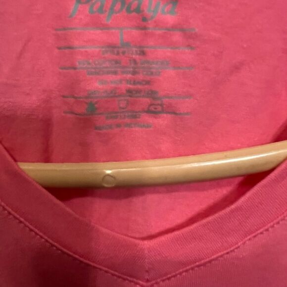 Papaya Red Tee Short Sleeve L - Picture 5 of 5
